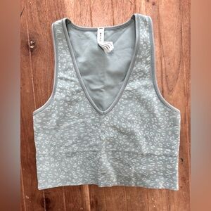 Athleta Ribbed Crop Tank